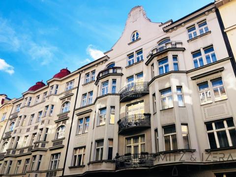 Pronájem bytu 2+kk, Praha, Bílkova, 37 m2