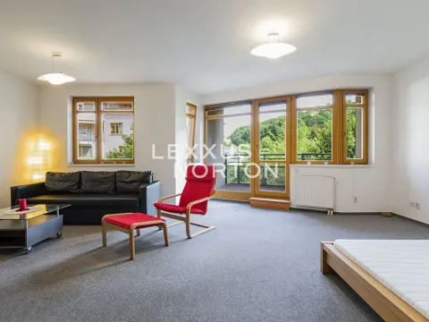 Pronájem bytu 1+kk, Praha - Košíře, Naskové, 60 m2