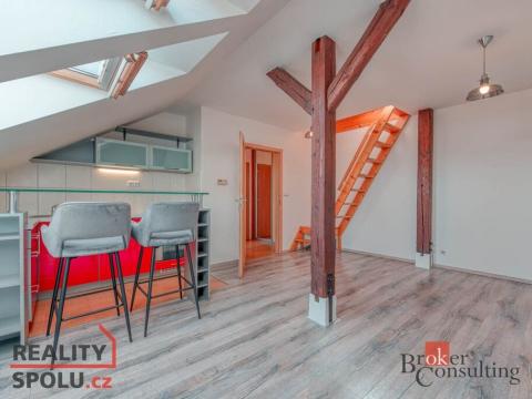 Pronájem bytu 2+kk, Praha - Košíře, Plzeňská, 52 m2
