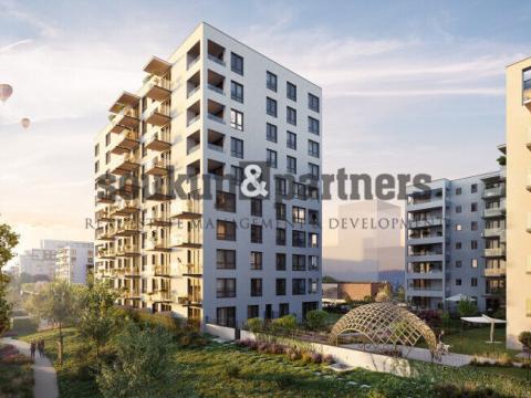 Prodej bytu 2+kk, Praha - Vysočany, Pod Harfou, 50 m2