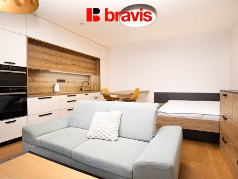 Pronájem bytu 1+kk, Brno - Líšeň, Prokopa Velikého, 35 m2