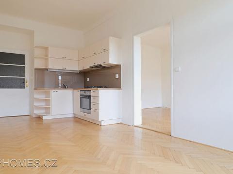 Pronájem bytu 2+kk, Praha - Dejvice, Nikoly Tesly, 49 m2
