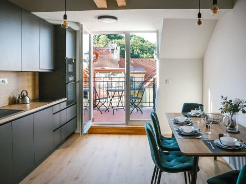 Pronájem bytu 2+kk, Praha - Smíchov, Ke Koulce, 62 m2