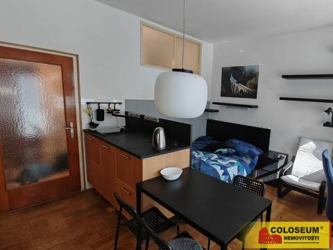 Pronájem bytu 1+kk, Brno - Veveří, 28 m2