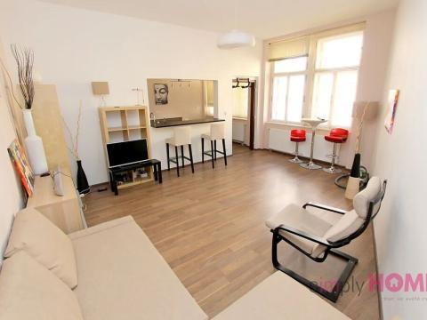 Pronájem bytu 3+kk, Praha - Holešovice, Milady Horákové, 72 m2