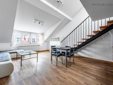 Pronájem bytu 4+kk, Praha - Smíchov, Na bělidle, 43 m2