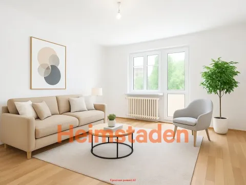 Pronájem bytu 2+1, Ostrava - Mariánské Hory, Korunní, 50 m2