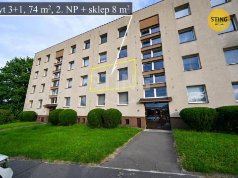 Prodej bytu 3+1, Chrudim, Družstevní, 82 m2