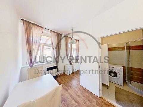 Pronájem bytu 1+1, Praha - Karlín, Sokolovská, 38 m2