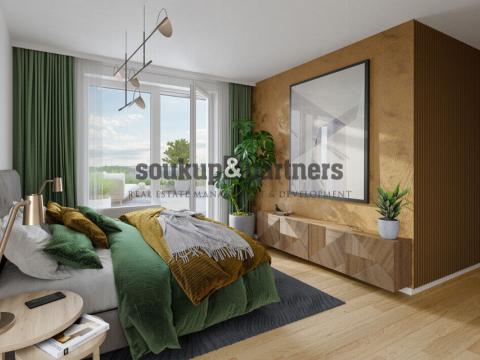 Prodej bytu 2+kk, Praha - Ruzyně, Stočesova, 54 m2