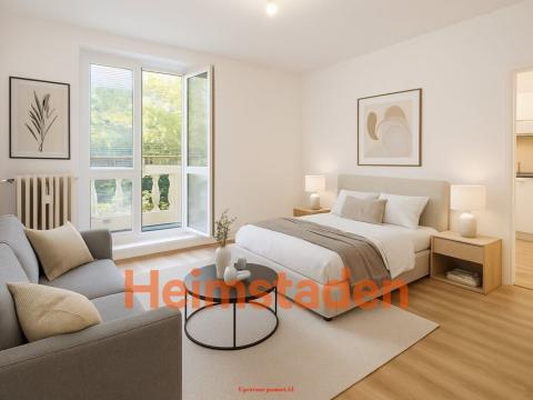 Pronájem bytu 1+1, Ostrava - Poruba, náměstí Vítězslava Nováka, 37 m2