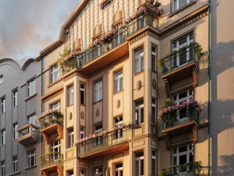 Prodej bytu 2+kk, Praha - Smíchov, Pecháčkova, 75 m2
