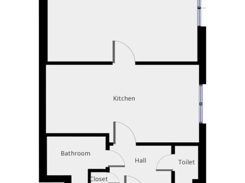 Pronájem bytu 2+kk, Praha - Veleslavín, Za vokovickou vozovnou, 51 m2