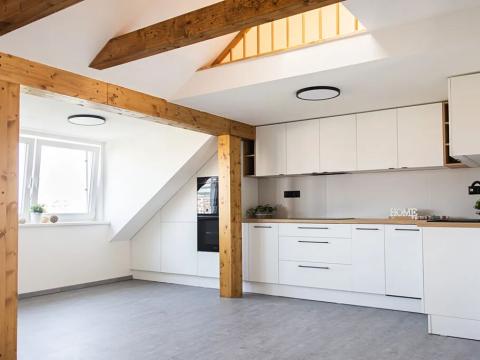 Pronájem bytu 1+kk, Brno, Charvatská, 52 m2