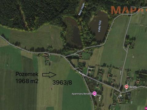 Prodej pozemku pro bydlení, Suchdol nad Lužnicí, Benátky, 1968 m2