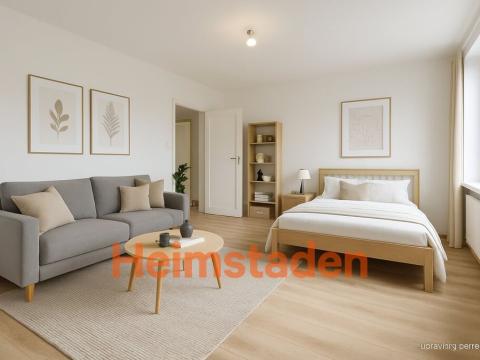 Pronájem bytu 1+kk, Ostrava - Poruba, Gustava Klimenta, 26 m2