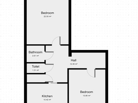 Pronájem bytu 2+1, Praha - Strašnice, U kombinátu, 68 m2