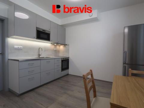 Pronájem bytu 1+kk, Brno, Poříčí, 34 m2