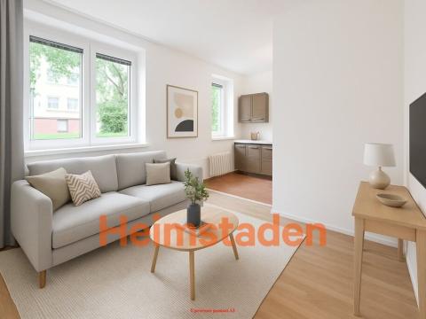 Pronájem bytu 1+kk, Karviná - Nové Město, Zakladatelská, 24 m2