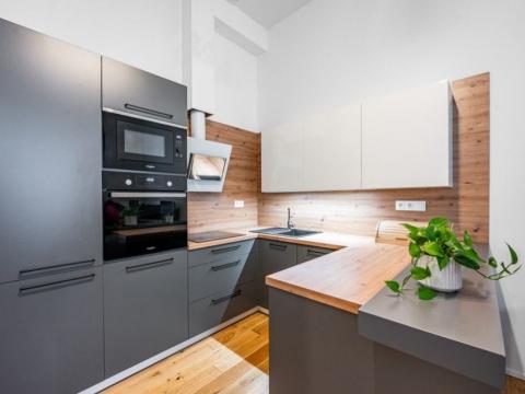 Pronájem bytu 2+kk, Praha - Smíchov, Na Valentince, 48 m2