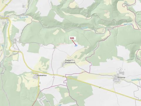Dražba lesa, Manětín, 4801 m2