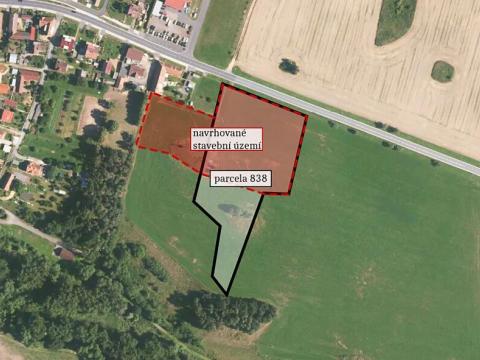 Prodej podílu pozemku pro bydlení, Malý Bor, 6505 m2