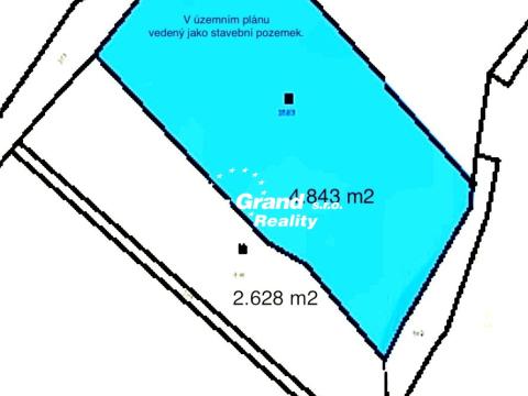 Prodej louky, Zákupy - Šidlov, 7471 m2