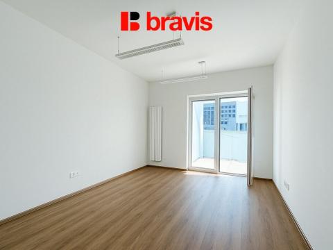 Pronájem bytu 1+kk, Brno - Komárov, Komárovská, 28 m2