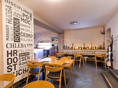 Pronájem restaurace, Praha - Vršovice, 152 m2