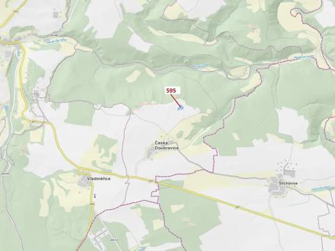 Dražba lesa, Manětín, 4801 m2