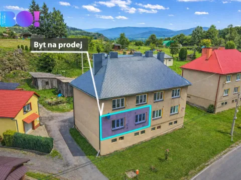 Prodej bytu 3+1, Hanušovice - Hynčice nad Moravou, 55 m2