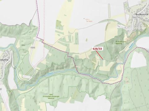 Dražba louky, Ivančice, 41 m2