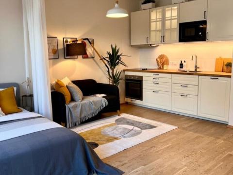 Pronájem bytu 1+kk, Praha - Holešovice, 41 m2