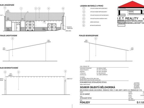 Pronájem skladu, Brno - Židenice, Bělohorská, 98 m2