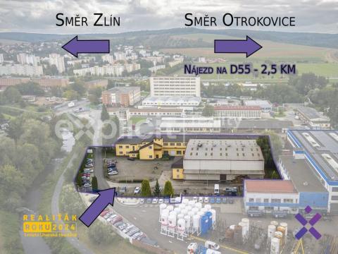 Prodej skladu, Zlín - Malenovice, třída 3. května, 3394 m2