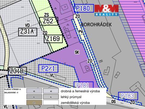Prodej komerčního pozemku, Borohrádek, 900 m2