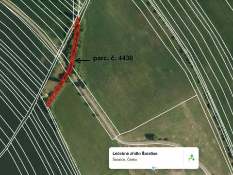 Dražba pozemku, Šaratice, 6562 m2