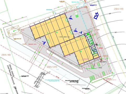 Prodej komerčního pozemku, Bavoryně - Průmyslová zóna, 9892 m2