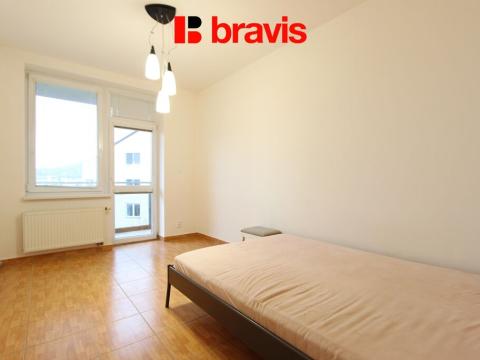 Pronájem bytu 2+kk, Brno, Hrázka, 46 m2