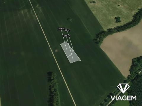 Prodej podílu pole, Týnec, 1032 m2