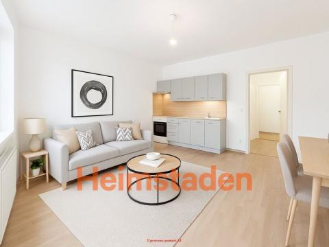 Pronájem bytu 2+kk, Karviná - Nové Město, Zakladatelská, 44 m2