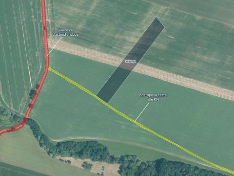 Prodej pole, Zámrsky, 14444 m2