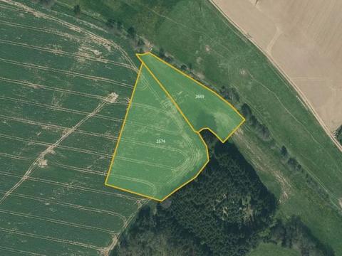 Prodej pole, Jistebnice, 5420 m2