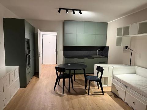 Pronájem bytu 1+kk, Praha - Horní Měcholupy, Milánská, 35 m2