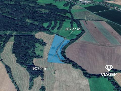 Prodej podílu pole, Kravaře, 6464 m2