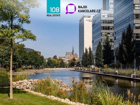 Pronájem kanceláře, Brno, Holandská, 238 m2