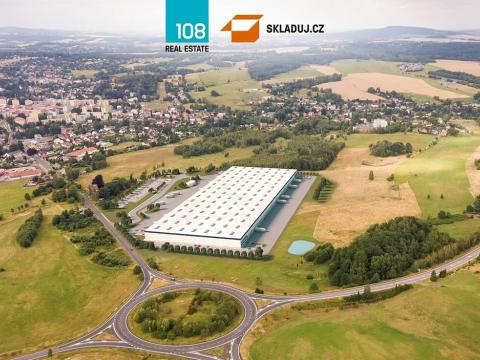 Pronájem skladu, Rumburk, Bentelerova, 40898 m2