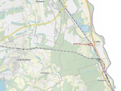 Dražba lesa, Karviná, 1999 m2