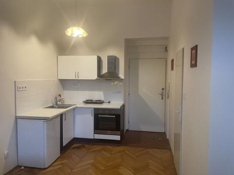 Pronájem bytu 1+kk, Praha - Vršovice, Holandská, 17 m2