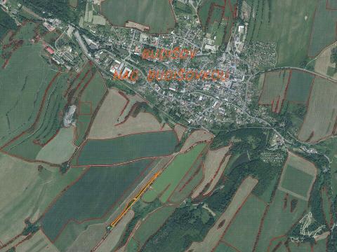 Prodej pozemku, Budišov nad Budišovkou, 8925 m2
